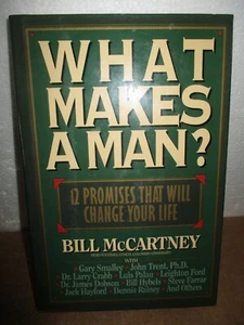 What Makes A Man? : 12 Promises That Will by Bill McCartney (1992, Hardcover - Picture 1 of 9
