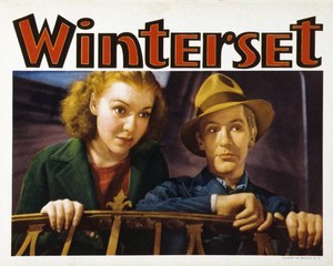Winterset, US lobby card , Margo, Burgess Meredith, 1936 OLD MOVIE PHOTO