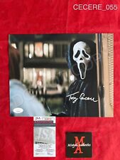 Tony Cecere Scream Ghostface autographed signed 8x10 photo JSA COA Horror