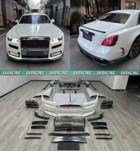 Kit de carrocería antiguo a nuevo parachoques delantero trasero para Rolls-Royce Ghost 2010-2014 - Imagen 1 de 17