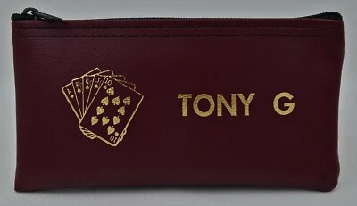 个性化卡牌玩家钱袋扑克筹码钱包赌徒赌场钱包 — 第 1/4 张图片