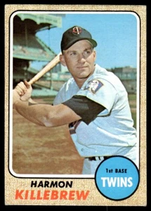 1968 Topps 220 Harmon Killebrew Minnesota Twins - Excellent - Picture 1 of 2