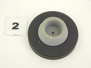 2 STANLEY CONCAVE WALL DOORSTOPS ClassicSolid-Brass OIL RUBBED BRONZE DPB9205 - Picture 1 of 2