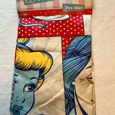 Disney Princess Christmas Tree Skirt 48" Wide Target Exclusive Multicolor - Image 1 of 4