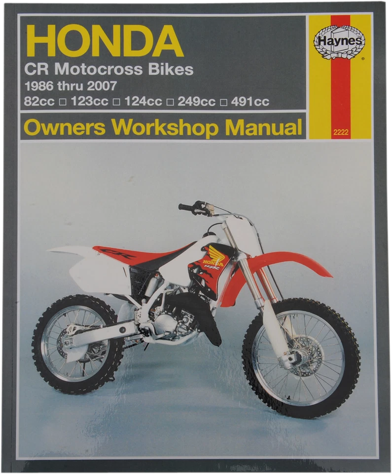 Haynes M2222 Manual - Honda CR250/500 Foto 1 de 1