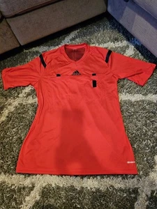 Adidas Referee Shirt Kit Formotion Jersey Football Orange Tricot Soccer Sm/Med. - Foto 1 di 16