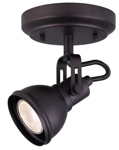 ICW622A01ORB10 LTD Polo 1 Light Ceiling/Wall, Oil Rubbed Bronze with Adjustab... - Picture 1 of 4