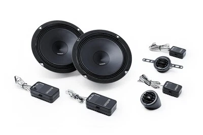 AK 6.5 C2 KIT DUE VIE SEPARATE 16CM ALTE PRESTAZIONI WOOFER 2 OHM TWEETER CROSSO - Immagine 1 di 4
