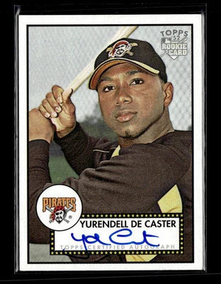 2006 Topps '52 Rookies #52S-YD Yurendell DeCaster Signatures - Image 1 of 2