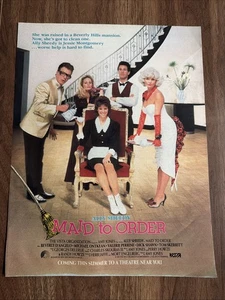 Maid To Order Movie Print Ad Ally Sherry Beverly Hills Mansion - Picture 1 of 4