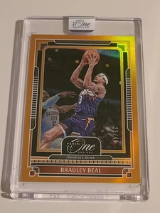 BRADLEY BEAL 2024-25 PANINI ONE AND ONE ORANGE /49 PHOENIX SUNS SEALED NEU - Bild 1 von 2