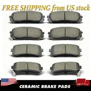 For 2010-2016 Hyundai Tucson Kia Cadenza Sportage Front Rear Ceramic Brake Pad - Picture 1 of 7
