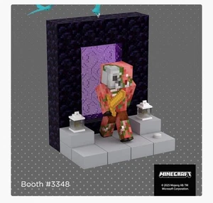 SDCC 2025 SELLO RECUERDO MINECRAFT - ORNAMENTO PORTAL INFERIOR preventa - Imagen 1 de 1