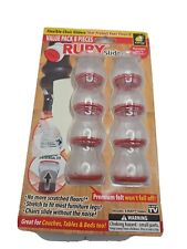 Ruby Sliders ~ As Seen On TV ~ BulbHead Red Authentic 8 Pack ~ 1 Count