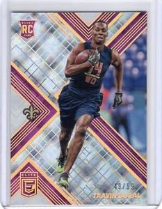 2017 Donruss Elite Rookie Purple #121 Travin Dural RC 90/99 - Picture 1 of 2
