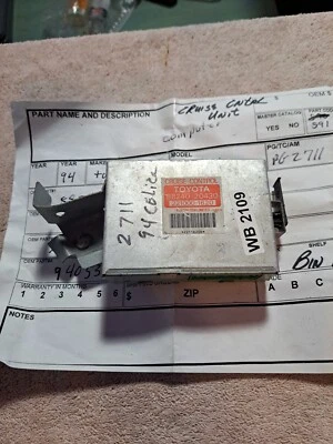1994-1996 Toyota Celica Cruise Control Computer 88240-20430 - Image 1 of 3
