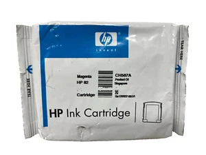 HP CH567A HP 82 CARTUCCIA ORIGINALE MAGENTA PER DESIGNJET 500 28ml [NO BOX] - Picture 1 of 1