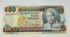 2000 Barbados $50 p64 UNC - Picture 1 of 2