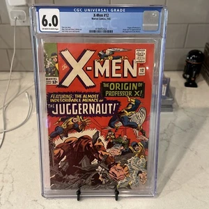 X-MEN #12 CGC 6.0 JUGGERNAUT 1ST APPEARANCE ORIGIN PROFESSOR X 4198882024 - Picture 1 of 4