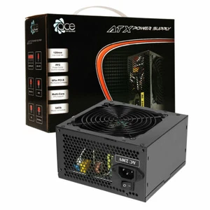 ACE 850W PC Netzteil 120 mm schwarz Lüfter PFC 6+2 Pin PCI-E 4+4 Pin CPU Stecker - Bild 1 von 5