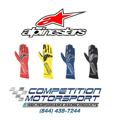 Alpinestars Tech-1 Start v3 SFI Certified Motorsport Race Gloves - Image 1 of 4