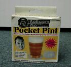 Gentlemen's Club Pocket Pint Novelty Pop-Up Cup Paladone beer mug 