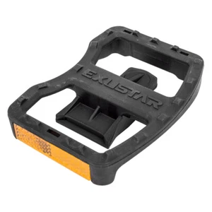 Adaptador sin clip de pedal de bicicleta Exustar E-RR3 plataforma Look Keo con reflector - Imagen 1 de 1