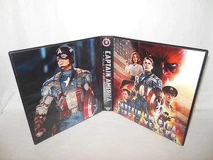 Custom Made Captain America Trading Card Binder Graphics Only - Picture 1 of 1