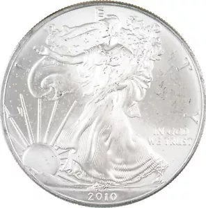 Better Date 2010 American Silver Eagle 1 Troy Oz .999 Fine Silver *429 - Picture 1 of 3