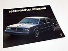 1982 Pontiac Phoenix Brochure