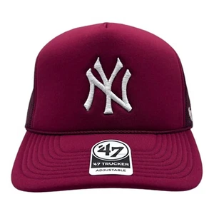 New York Yankees MLB '47 Brand Snapback Adjustable Trucker Hat/Cap - Picture 1 of 9