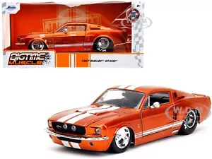 1967 Ford Mustang Shelby GT500 Candy Orange 1/24 Diecast Modellauto von Jada 34722 - Bild 1 von 10