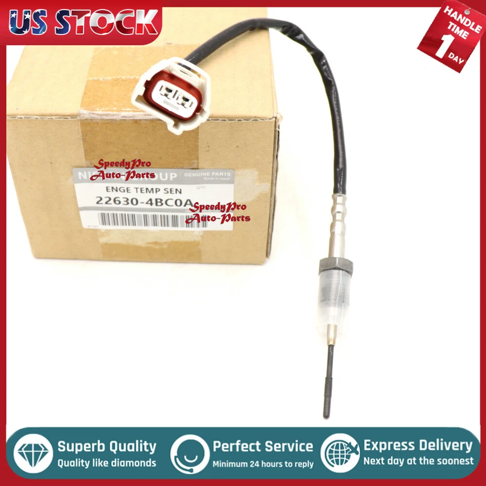Sensor de temperatura de escape OEM nuevo para Nissan Rogue Sport 2017-2022 22630-4BC0B Foto 1 de 4