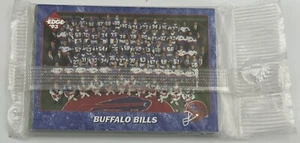 Juego de 10 cartas de fútbol americano Buffalo Bills Team Card & Players 1993 Collectors Edge sello - Imagen 1 de 3