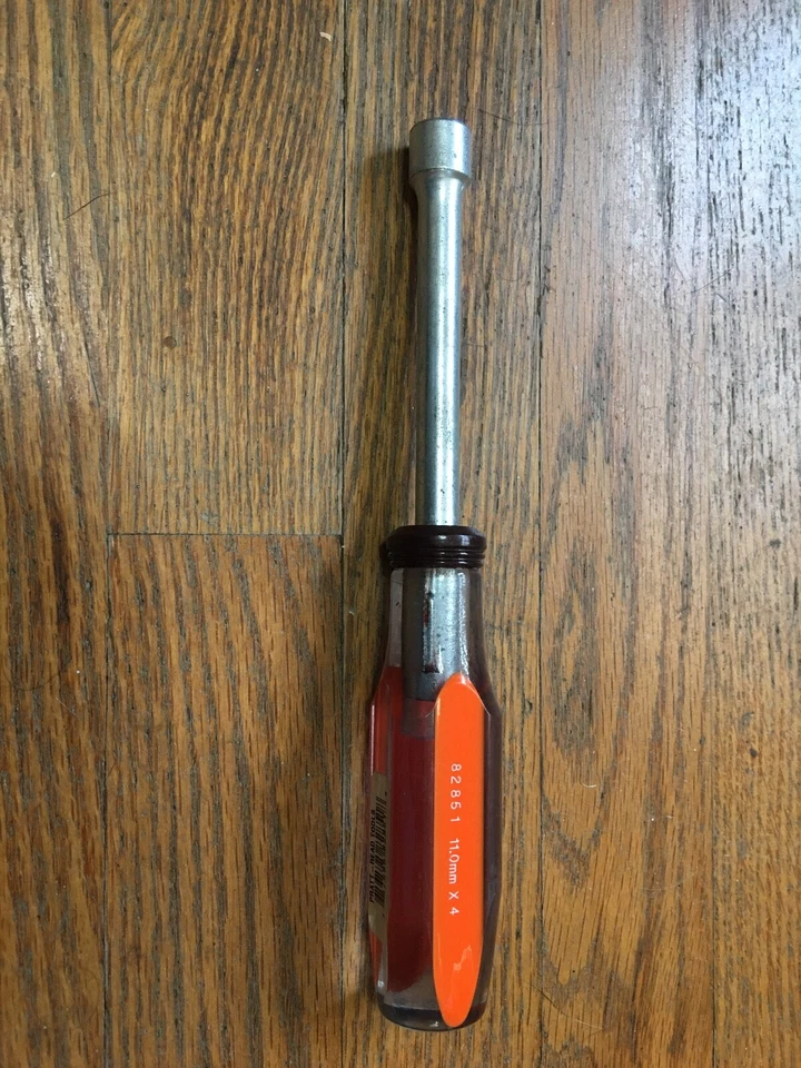 PRATT- READ NUTDRIVER metric 11mm x 4"  # 82851 MADE IN USA 100%  - Image 1 of 1