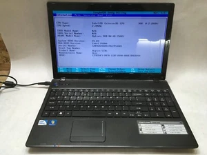 Acer Aspire 5336-2524 Celeron 900 3GB Ram Boots to BIOS Missing Components- FT - Picture 1 of 7