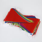 180pcs Fabric Flags 70m Bunting Banner Birthday Party Wedding Home Decor 14*18cm