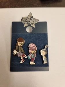 Universal Studios Pin Badge Despicable Me Girls 3 Pin Set - Picture 1 of 1