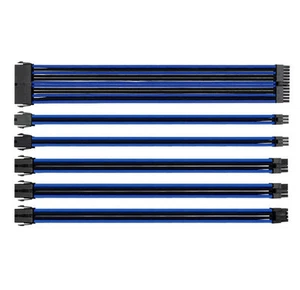 Thermaltake AC-035-CN1NAN-A1 TtMod Sleeve Cable Set – Blue/Black - Picture 1 of 3