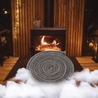 Hochwertige schwarze Stove/Fire Rope Ofen Kamin Dichtung aus Fiberglas