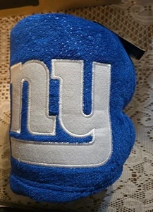 New York Giants Appliqué Glitter Throw Blanket NFL Northwest 50'' x 60'' - NWT - Picture 1 of 9