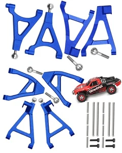 Front Rear Upper Lower Suspension A-Arms Upgrades Part for 1/16 Mini SlashAlu... - Picture 1 of 6