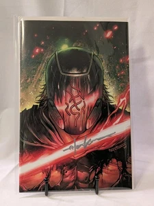 Star Wars Crimson Reign #2 Virgin Variante signiert Tyler Kirkham mit COA Marvel 2022 - Bild 1 von 2