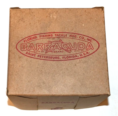 Vintage Dealer Box of One Dozen Barracuda Balsa Oval Floats Size 1-1/2" NOS - Image 1 of 4