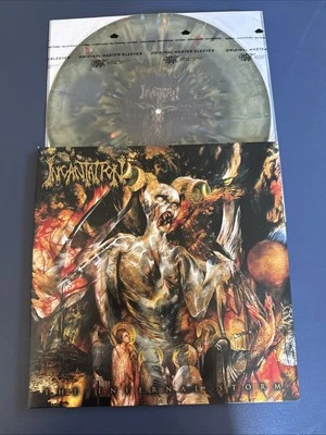 Incantation – The Infernal Storm 2019 Swamp Splatter LP Vinyl NM Foto 1 de 3