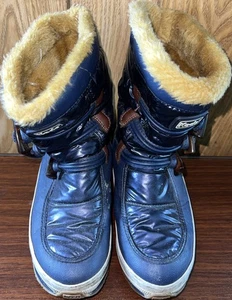 Keds Winter Waterproof Powder Puff Boots Women’s 6 Blue & White See Pics! 🍀 - Picture 1 of 22