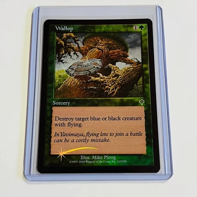 2000 Magic: The Gathering INVASION Wallop FOIL 223/350 NM - Image 1 of 2