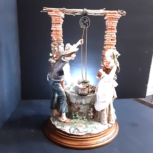 Giuseppe G. Armani The Well Florence Italy 13" Figur Skulptur, 0144C - Bild 1 von 18