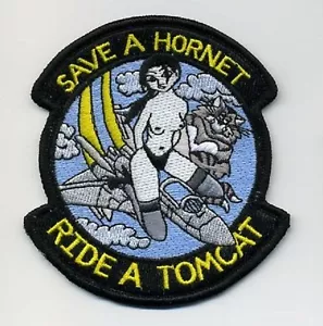 PARCHE TOMCAT F-14: Save a Hornet - Ride a Tomcat (guerra de Afganistán de principios de los años 20) - Imagen 1 de 12