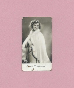 1930's Swedish Cloetta Orn Cacao #188 Gretl Theimer